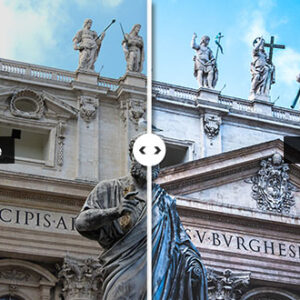 Preset Antique Facade